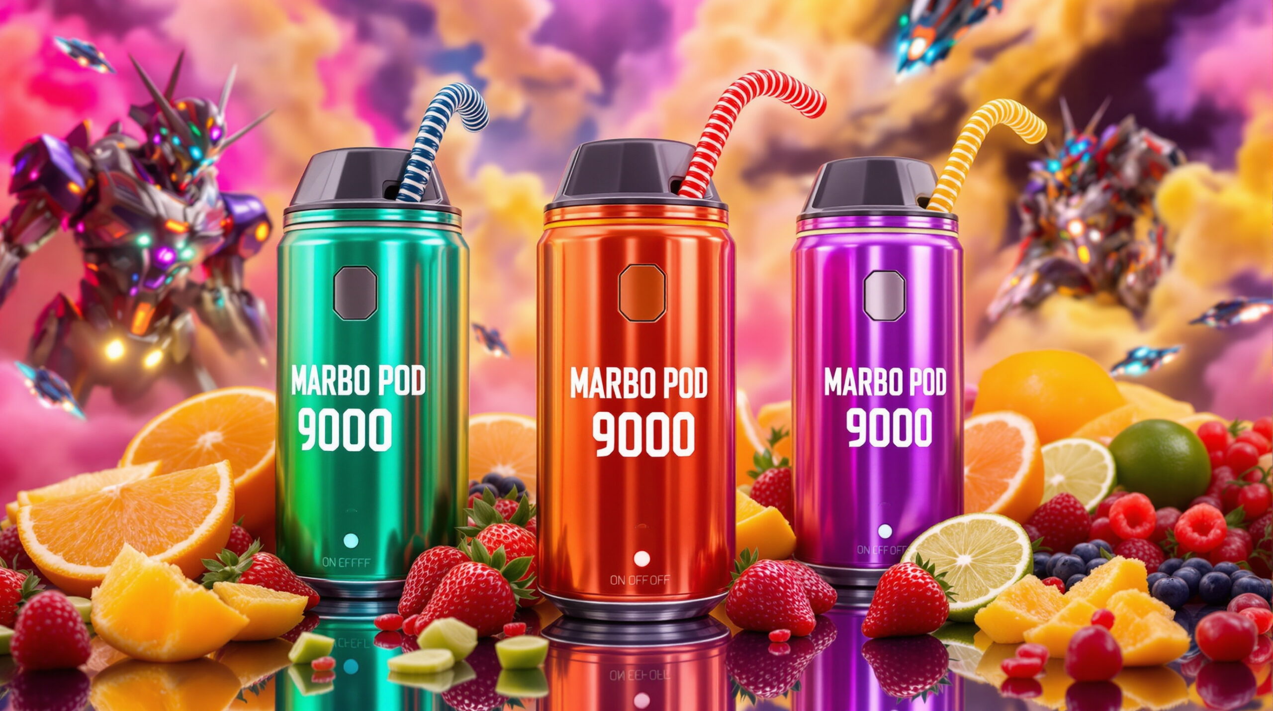 หัวพอด Marbo รีวิวรุ่นต่าง ๆ และรสชาติที่ดีที่สุดใน Marbo Bar 9000 Puff